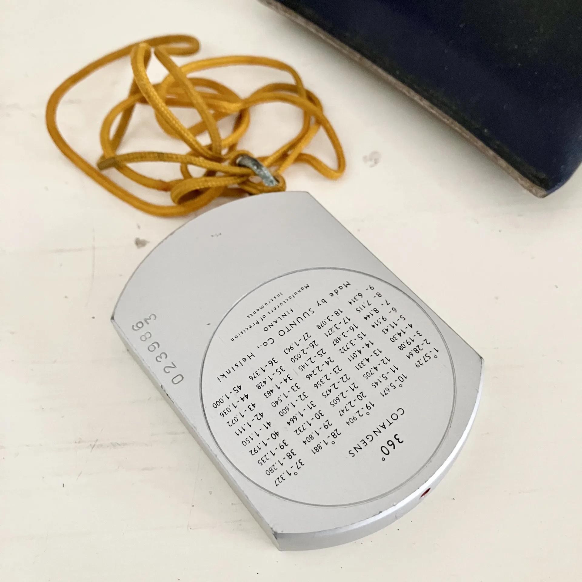 used Suunto KB-14/360R Professional Hand-Bearing Compass – Precision Surveying & Navigation Instrument – Light Alloy Housing - Image 3