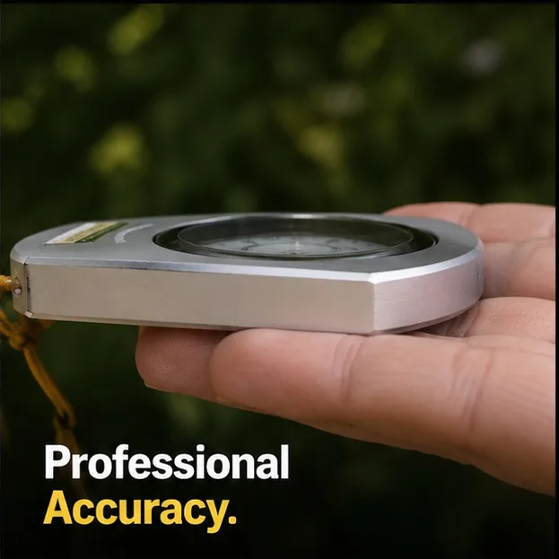 used Suunto KB-14/360R Professional Hand-Bearing Compass – Precision Surveying & Navigation Instrument – Light Alloy Housing - Image 4