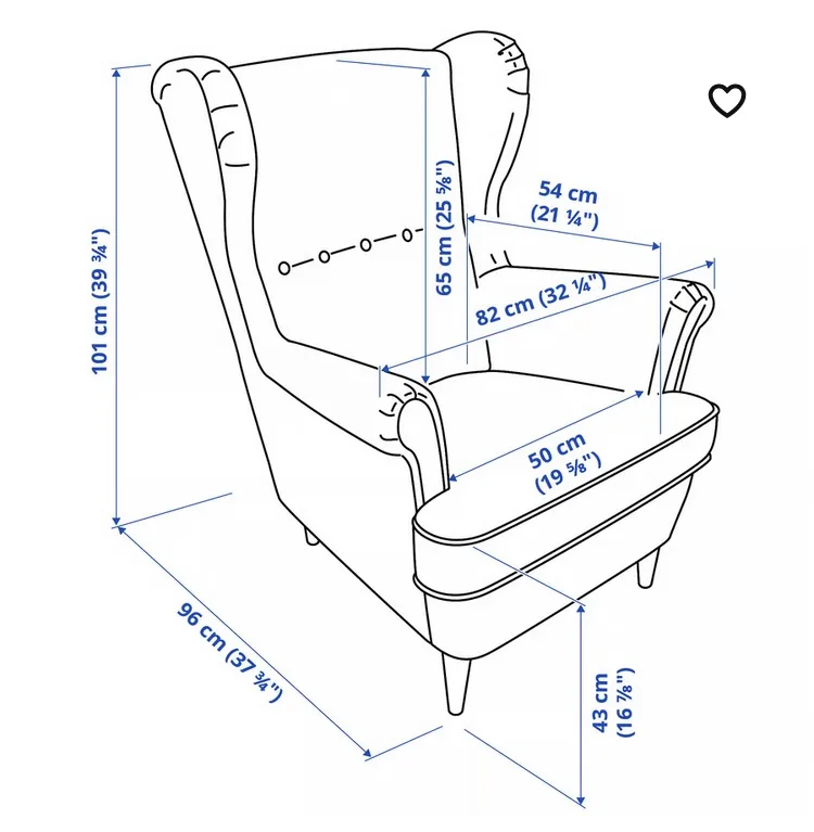 secondhand Mid Century Modern High-back Armchair - Image 8