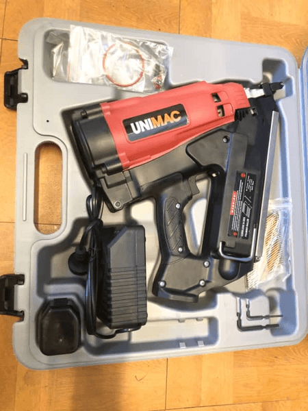 secondhand Builder Framing Nailer New Unimac 34o Clipped Head - Image 2
